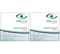 Cumlaude Lab - Visilaude, Toallitas Higiene Ocular, 16 Uds | Limpieza de Párpados y Pestañas, Descongestionante, Calmante, Higiene Ocular, Uso Diario, Ojos, Suave