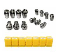 Cumple con el rendimiento. Explora los beneficios de este paquete de 7 portabrocas de resorte ER11