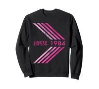 Cumpleaños 1984 Edición Limitada Mujer Sportive Stripe Sudadera