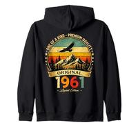 Cumpleaños 65 Regalo Hombre/Mujer Vintage Año 1961 Sudadera con Capucha