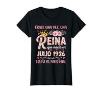 Cumpleaños 90 Años Una Reina Que Nació en Julio 1936 Camiseta