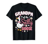 Cumpleaños a Juego de la Familia Grandpa of The Silly Goose Camiseta