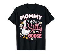 Cumpleaños a Juego de la Familia Mommy of The Silly Goose Camiseta