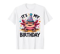 Cumpleaños Ajolote para Niños un Cumpleaños Ajolote Camiseta