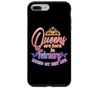 Cumpleaños de febrero para Mujeres Carcasa para iPhone 7 Plus/8 Plus