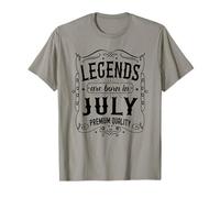 Cumpleaños de julio, las leyendas nacen en el cumpleaños de julio Camiseta