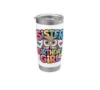 Cumpleaños de la familia It's My Papa's Birthday Chicken Daddy Vaso térmico de acero inoxidable de doble pared