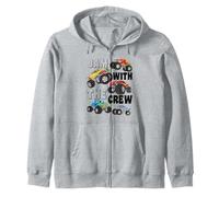 Cumpleaños de Monster Truck para niños | Funny Jam with The Crew Sudadera con Capucha