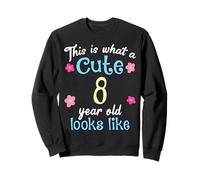 Cumpleaños de niños Esto es lo que se ve un lindo niño de 8 ocho años Sudadera