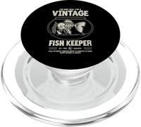Cumpleaños de Peces Tropicales Vintage de Fish Keeper Nacido PopSockets PopGrip para MagSafe