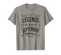 Cumpleaños de septiembre, Las Leyendas Nacen en el cumpleaños de septiembre Camiseta