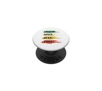 Cumpleaños diseño Legendario Desde Julio de 1995 Retro PopSockets PopGrip Adhesivo