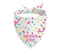 Cumpleaños Dood Blanco Bandanas Triangulares para Perro Ajustable Bufanda De Mascota Baberos Triangulares Personalizada Pañuelo para Perros Y Gatos For Gatos Perros Grandes Medianos Pequeños