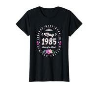Cumpleaños Floral - Las Leyendas nacen en Mayo de 1985 Camiseta