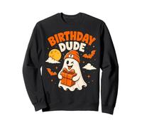 Cumpleaños Halloween Dude Ghost Party Bday Boy Men Sudadera