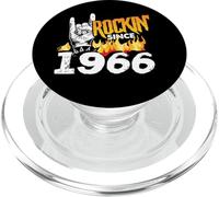 Cumpleaños Humor Cool Rockin' Desde 1966 Cumpleaños PopSockets PopGrip para MagSafe