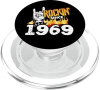 Cumpleaños Humor Cool Rockin' Desde 1969 Cumpleaños PopSockets PopGrip para MagSafe