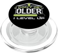 Cumpleaños Humor Don't Get Older Level Up Gamer Cumpleaños PopSockets PopGrip para MagSafe