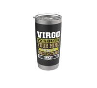 Cumpleaños Humor Pierde la mente para entender el Mío Virgo Cumpleaños Vaso térmico de acero inoxidable de doble pared