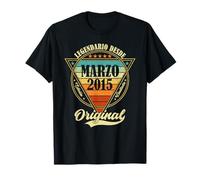 Cumpleaños Legendario Desde Marzo 2015-11 Años Hombres Camiseta