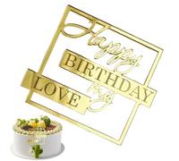 cumpleaños mi amor para pastel, pastel de cumpleaños | Topper de cumpleaños del amante,Decoración de fiesta de cumpleaños My Love, adorno de para amante