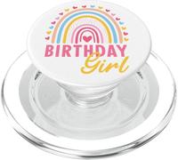 Cumpleaños niña 2nd 3rd 4th 5th 6th 7th 8th 9th Girls Rainbow PopSockets PopGrip para MagSafe