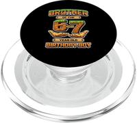 Cumpleaños Niño 6 Ahora 7 Años 6-7 Pixel Juego 67 Hermano PopSockets PopGrip para MagSafe