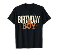 Cumpleaños Niño Capybara Cute Party Cupcake Animal Niños Camiseta gráfica económica, Hombre, Negro, XL