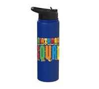 Cumpleaños Niño Cumpleaños Niño Maestro Constructor Stainless Steel Insulated Water Bottle