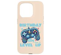 Cumpleaños Niño Gamer Tiempo Level Up Gaming Bday Party Niños Niños Carcasa para iPhone 15 Pro