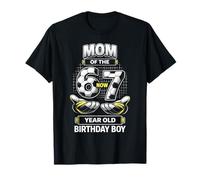 Cumpleaños Niño Yo era 6 Ahora Soy 7 Seis Siete Fútbol 67 Mamá Camiseta