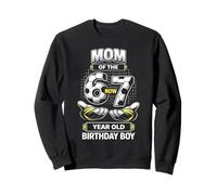 Cumpleaños Niño Yo era 6 Ahora Soy 7 Seis Siete Fútbol 67 Mamá Sudadera
