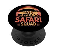Cumpleaños Niño Zookeeper Animal Zoo Wildlife Safari Squad PopSockets PopGrip Adhesivo