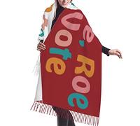 Cumpleaños Rojo Blanco Roe Roe Roe Tu Voto Borla Pashmina Chales y Envolto
