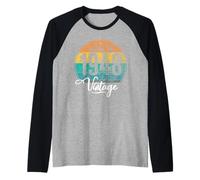 Cumpleaños Vintage Año de Nacimiento 1948 Cumpleaños Bday Camiseta Manga Raglan