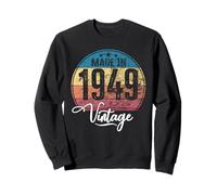 Cumpleaños Vintage Año de Nacimiento 1949 Cumpleaños Bday Sudadera