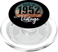 Cumpleaños Vintage Año de Nacimiento 1952 Cumpleaños Bday PopSockets PopGrip para MagSafe