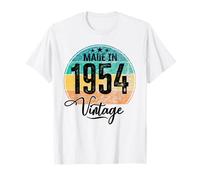Cumpleaños Vintage Año de Nacimiento 1954 Cumpleaños Bday Camiseta