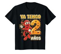 Cumpleaños Ya Tengo 2 Años Ninja Artes Marciales Niño Camiseta
