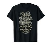 Cumplidor de promesas de Way Maker Miracle Worker Camiseta