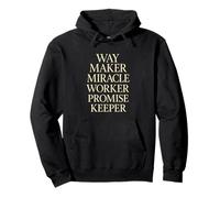 Cumplidor de promesas de Way Maker Miracle Worker Sudadera con Capucha