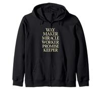 Cumplidor de promesas de Way Maker Miracle Worker Sudadera con Capucha