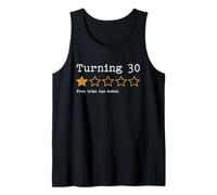 Cumplir 30 La Prueba Gratuita ha Terminado Gracioso trigésimo Camiseta sin Mangas