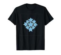 Cúmulo de Estrellas Florales Forget Me Not Flower Camiseta
