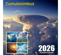Cumulonimbus 2026 Calendar: A year of towering thunderclouds and stormy skies