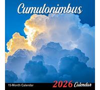 Cumulonimbus 2026 Calendar: A year of towering thunderclouds and stormy skies