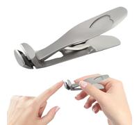 Cumuul ClipMaster Pro - Cortaúñas Dotmalls | Cortaúñas De Cabeza Angulada | Cortaúñas Ergonómico Con Cabeza En Ángulo Para Personas Mayores | Cortaúñas De Mandíbula Ancha Para Hombres Y Mujeres