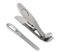 Cumuul ClipMaster Pro - Cortaúñas Dotmalls | Cortaúñas De Cabeza Angulada | Cortaúñas Ergonómico Con Cabeza En Ángulo Para Personas Mayores | Cortaúñas De Mandíbula Ancha Para Hombres Y Mujeres