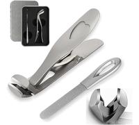 Cumuul Clipmaster Pro, cortaúñas ergonómico con cabeza angulada para personas mayores, cortaúñas Shirem, cortaúñas Cumuul para personas mayores, uñas gruesas, cortaúñas con suero para hombres y