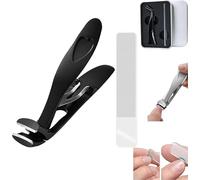 Cumuul ClipMaster Pro, Dotmalls Cumuul ClipMaster Pro, Libiyi ClipMaster Pro, Cumulus Clipmaster Pro, cortaúñas ergonómico con cabeza angulada para los pies, cortaúñas de cabeza grande en ángulo
